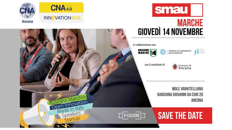 Citynet con CNA Ancona vi invita a SMAU Marche