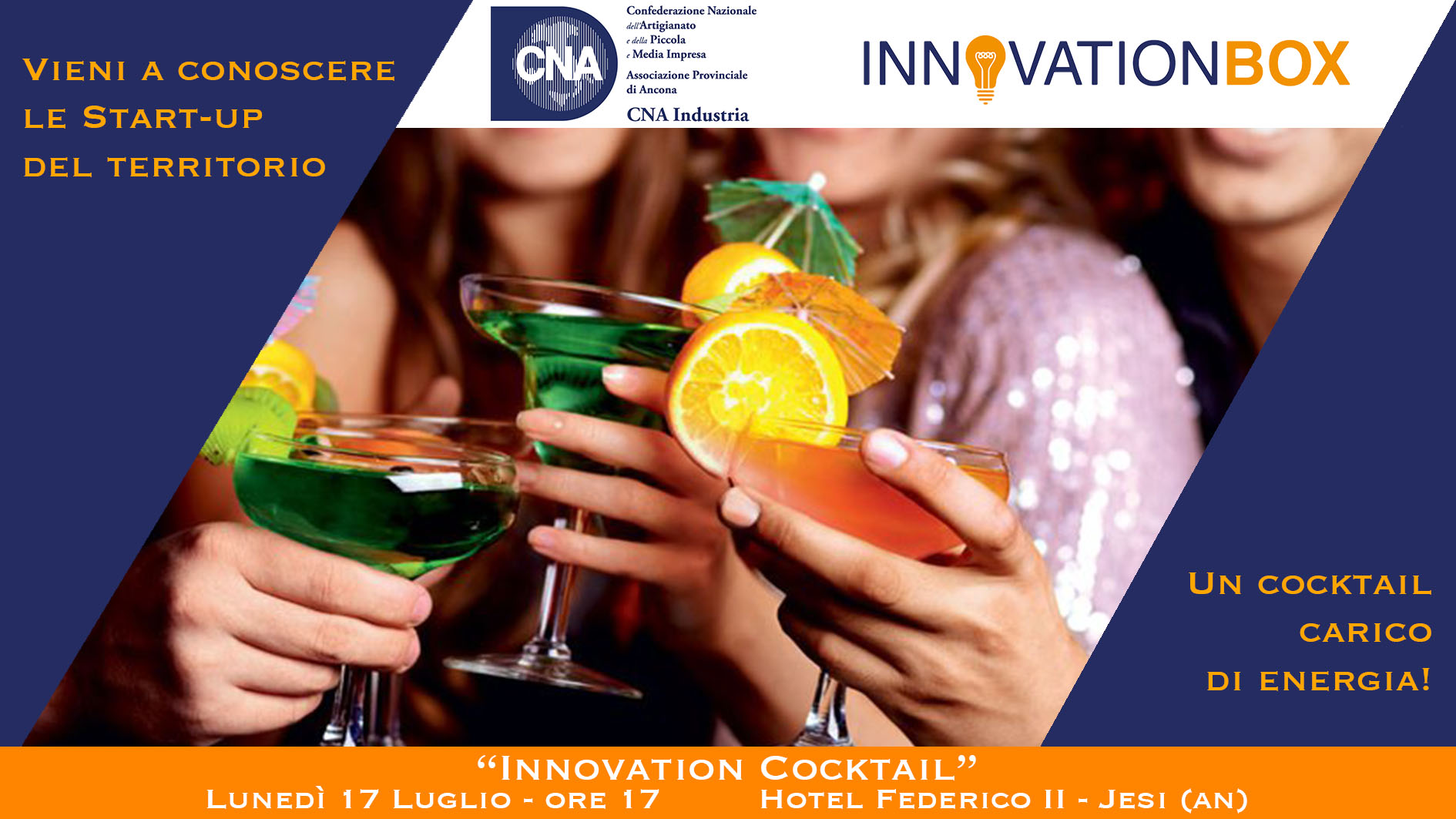 Innovation Box - Innovation Cocktail: aperitivo con imprese e start up del territorio 