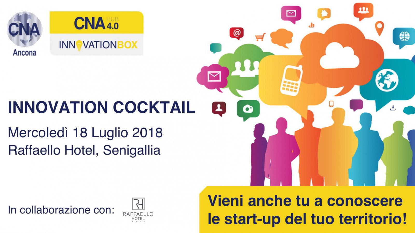 Innovation Box - Innovation Cocktail 2018: facciamo incontrare imprese e start up